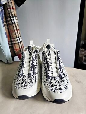 Christian Dior B23  Sneakers White & Blue US 8.5